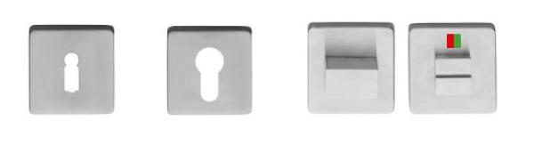 ProGriff TD-Block QRG auf Rosette– Edelstahl